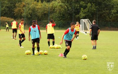 Les U19 ont repris l’entraînement à la Gaillette