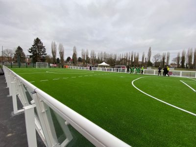 L’équipe de France Cecifoot prépare les Jeux Paralympiques sur le terrain du RC Lens