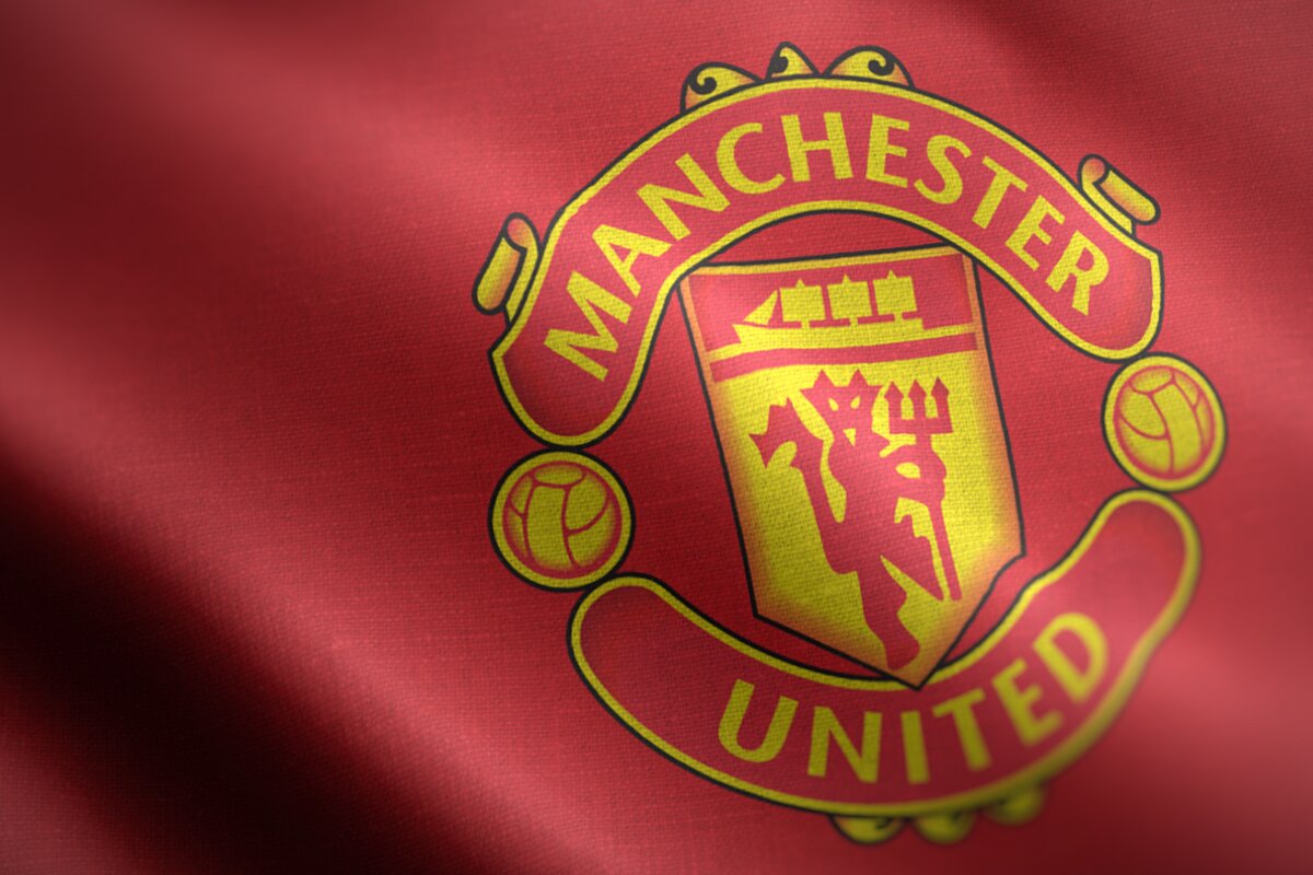 Logo Manchester United.