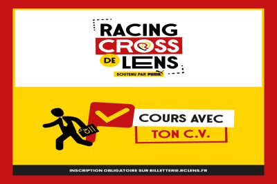 [Rappel] Un cross pour l’emploi organisé par le Racing Club de Lens ce week-end !