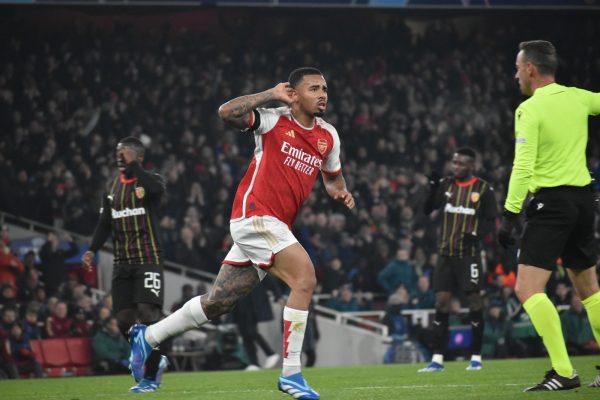 but gabriel jesus Arsenal Lens Ligue des Champions