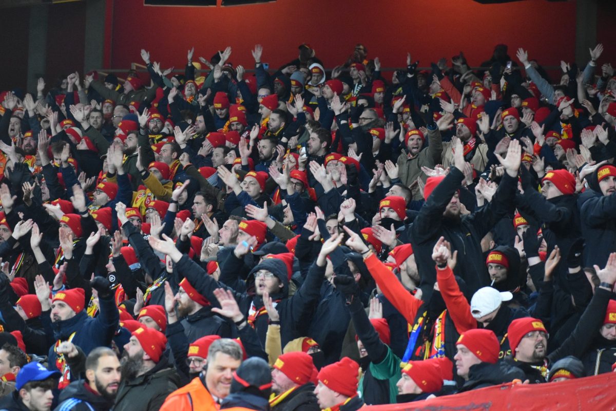 supporters parcage Arsenal Lens Ligue des Champions