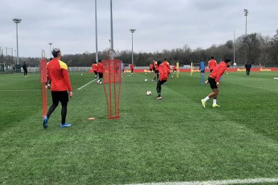 [Vidéos] Les images du début de l’entraînement à J-1 de Fribourg-RC Lens