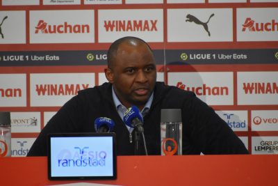 Patrick Vieira : « Il y avait trop d’écart aujourd’hui entre le RC Lens et nous »