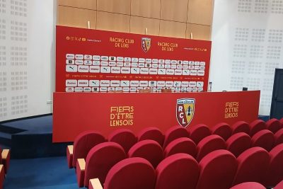 Jeudi, jour de conf’ au RC Lens