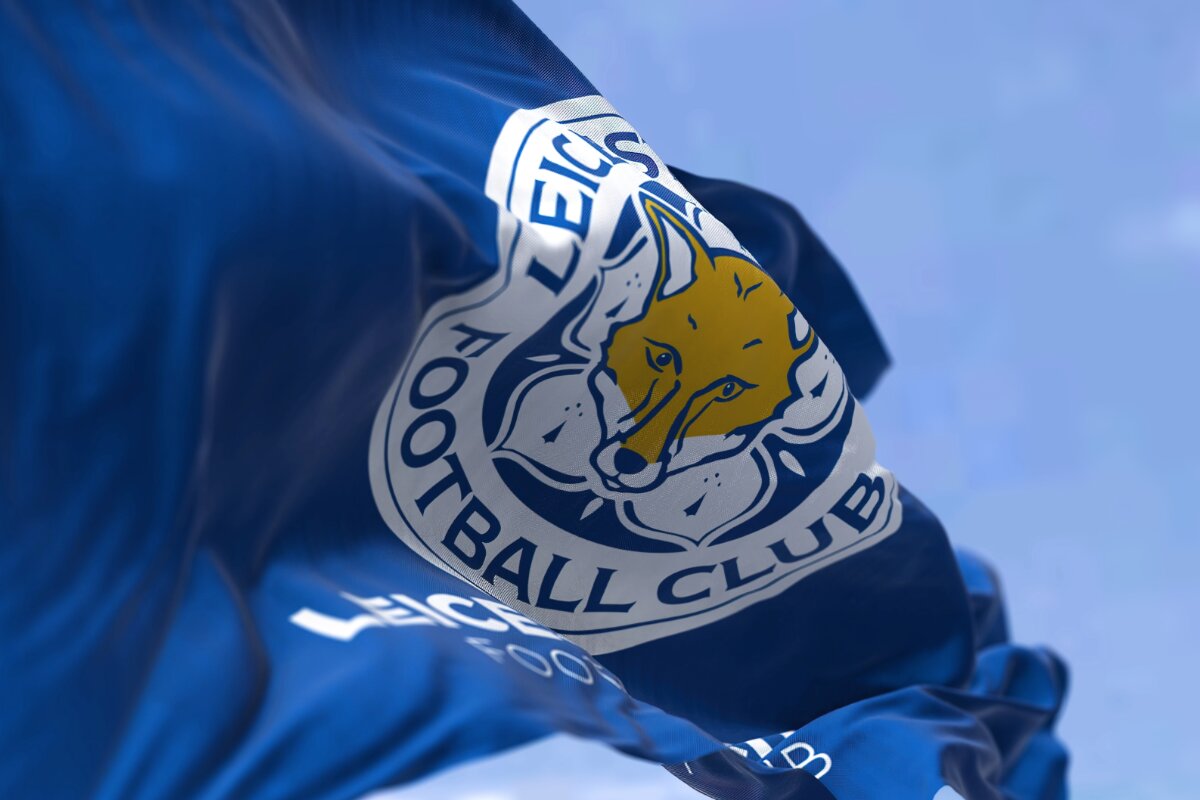 Leicester City drapeau shutterstock