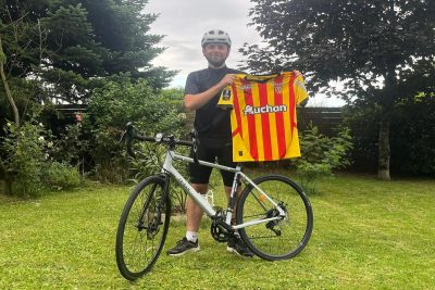 [Rediff] Lucas, supporter du RC Lens, va parcourir 700 kilomètres à vélo pour rejoindre le Stade Bollaert