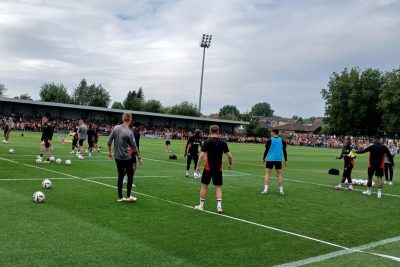 Entraînement public du RC Lens : « Ça fait plaisir de les voir d’aussi près »