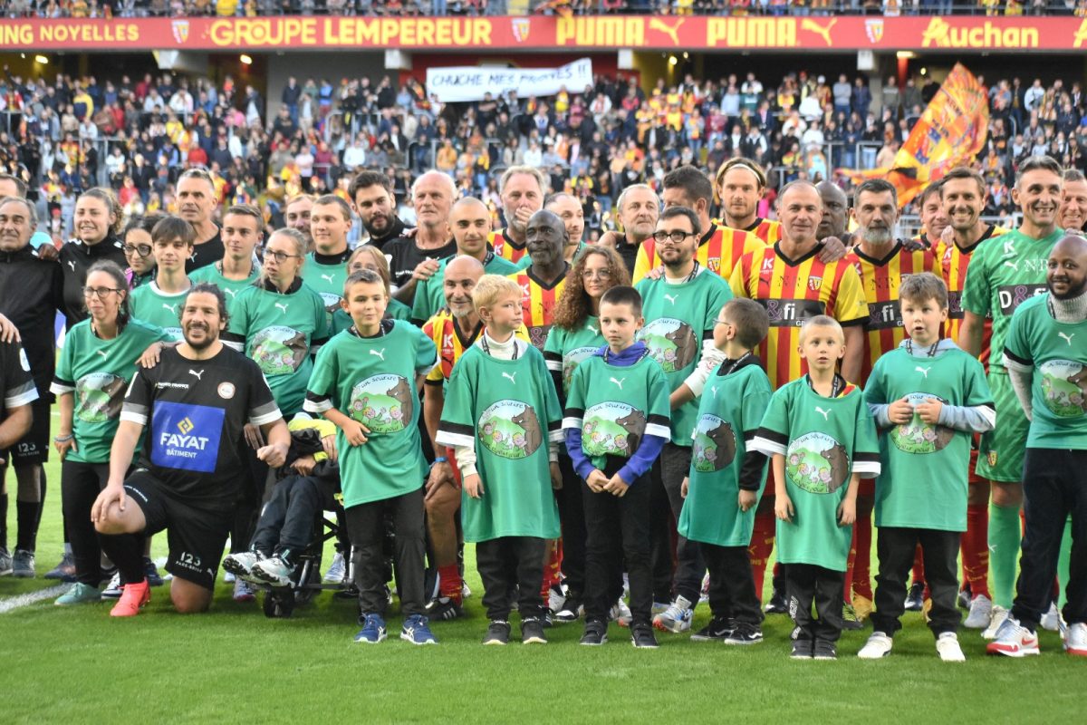 groupe match des légendes rc lens 2024