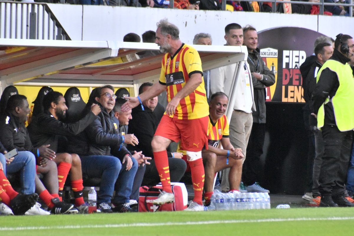 jean guy wallemme match des légendes rc lens 2024