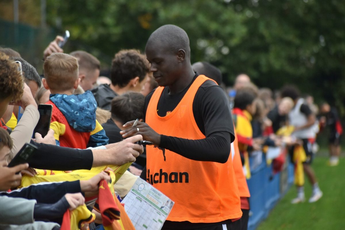 malang sarr entraînement public