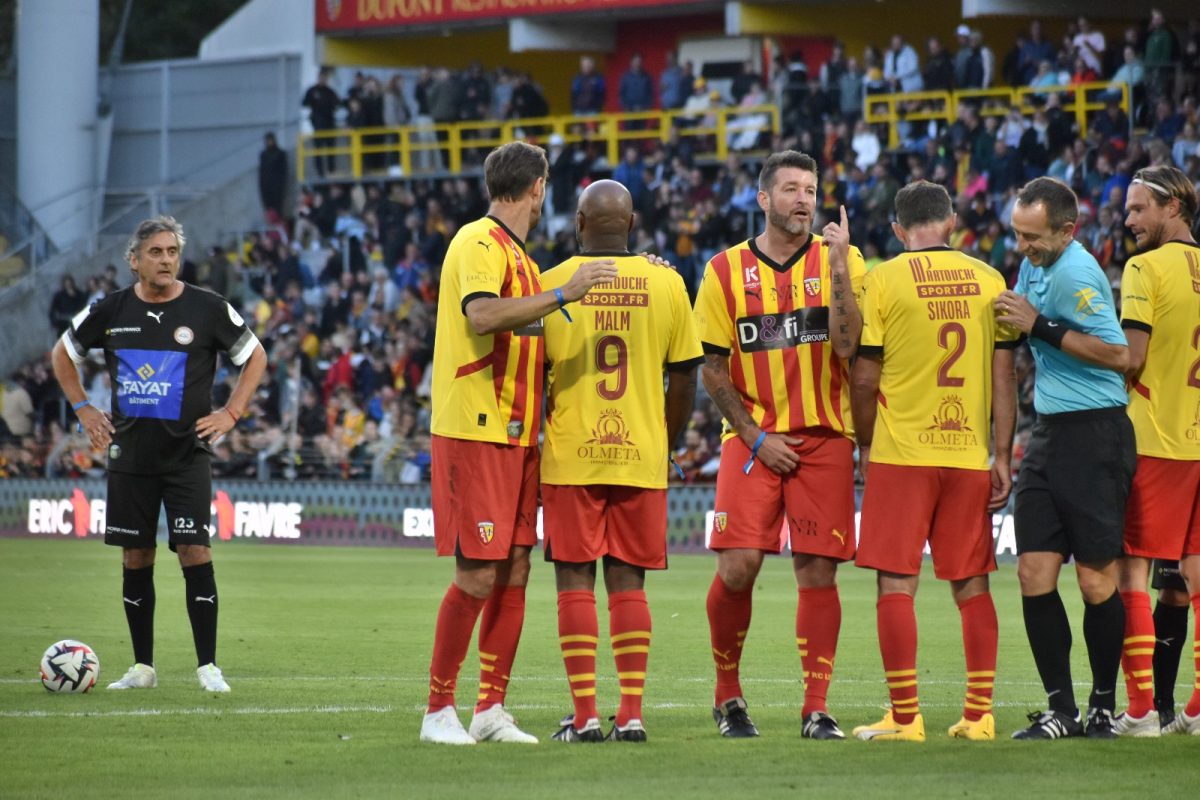 match des légendes rc lens 2024