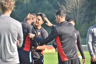 L’entraînement du jour en images