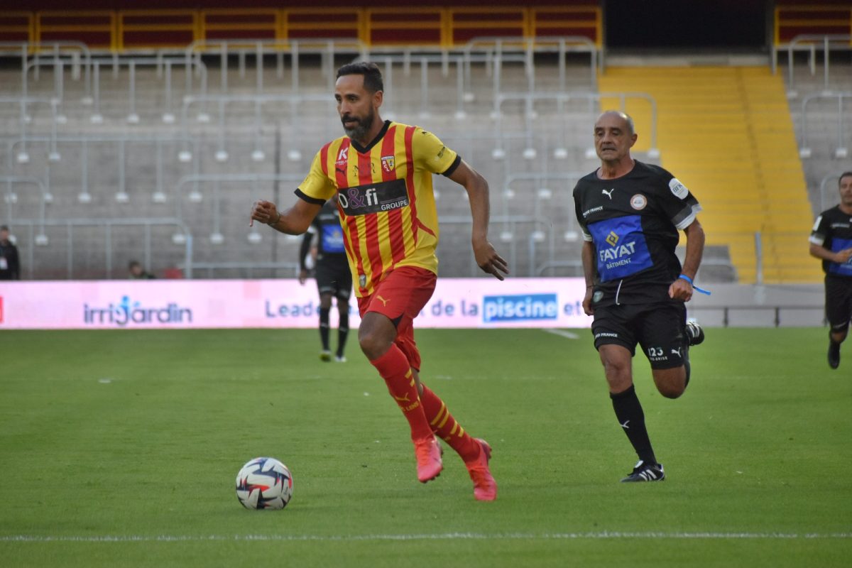 walid mesloub match des légendes rc lens 2024