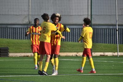 [U17-J13] Le RC Lens confirme contre Ajaccio et monte sur le podium