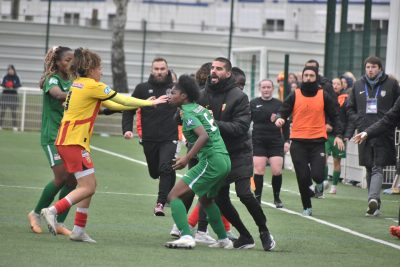 [CDF-F] Bagarre générale sur le terrain lors du match RC Lens-Roubaix