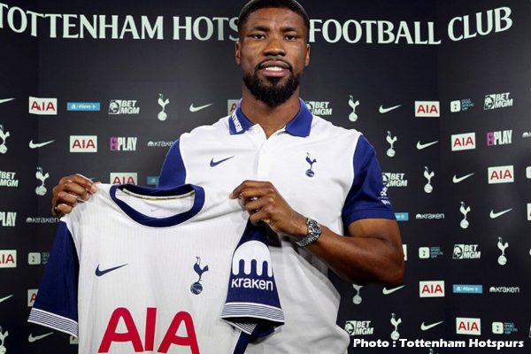 Danso Tottenham officiel