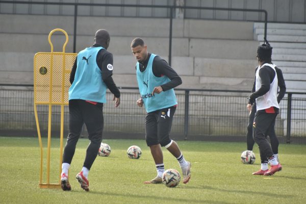 andy diouf entraînement