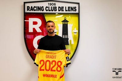 [Officiel] « Ma famille et moi sommes très heureux ici» : Jonathan Gradit prolonge de nouveau son contrat avec le RC Lens