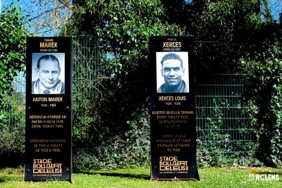Les personnalités qui ont donné leur nom aux tribunes de Bollaert ont désormais toutes leur totem !